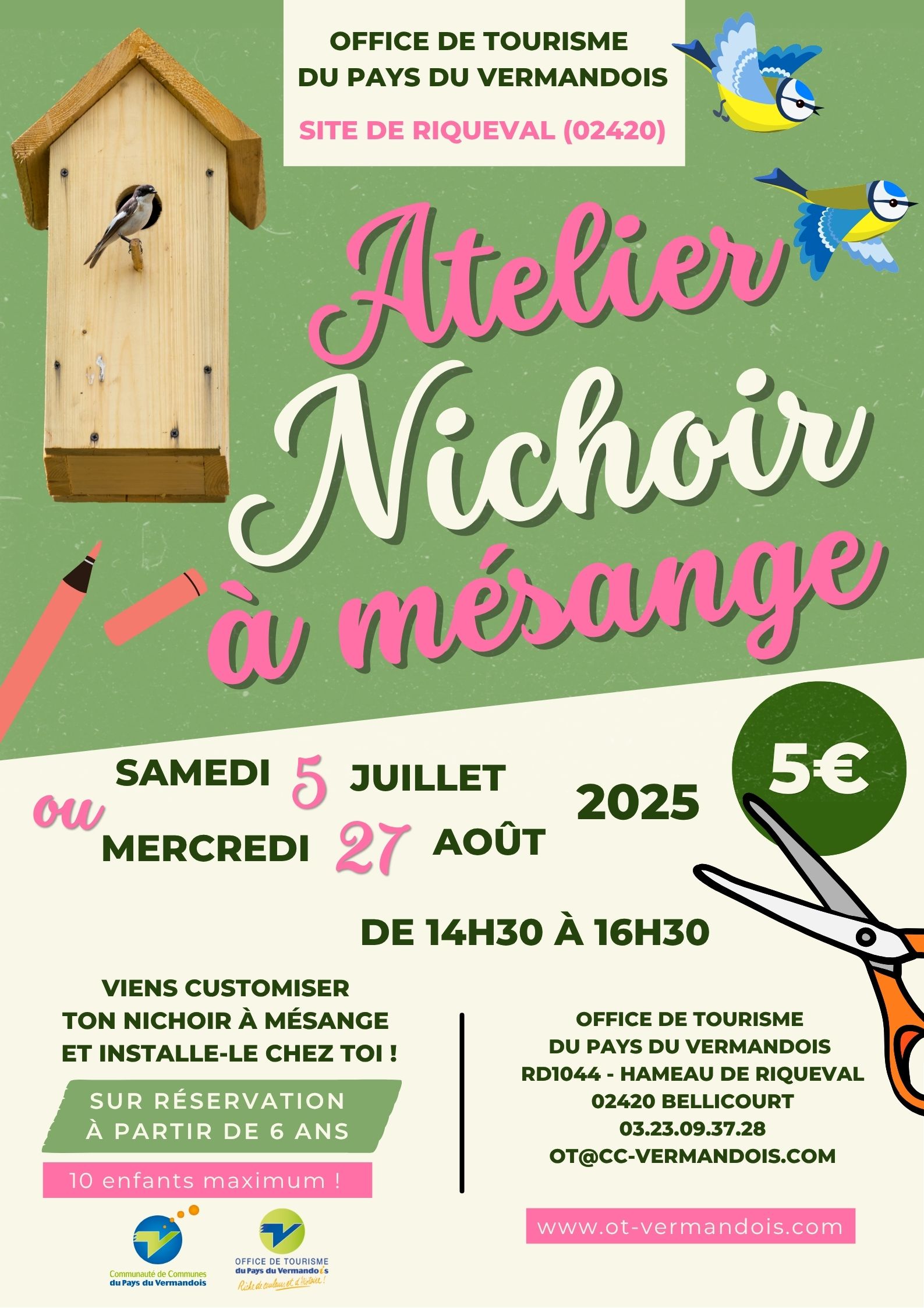 Atelier "Nichoir à mésange"