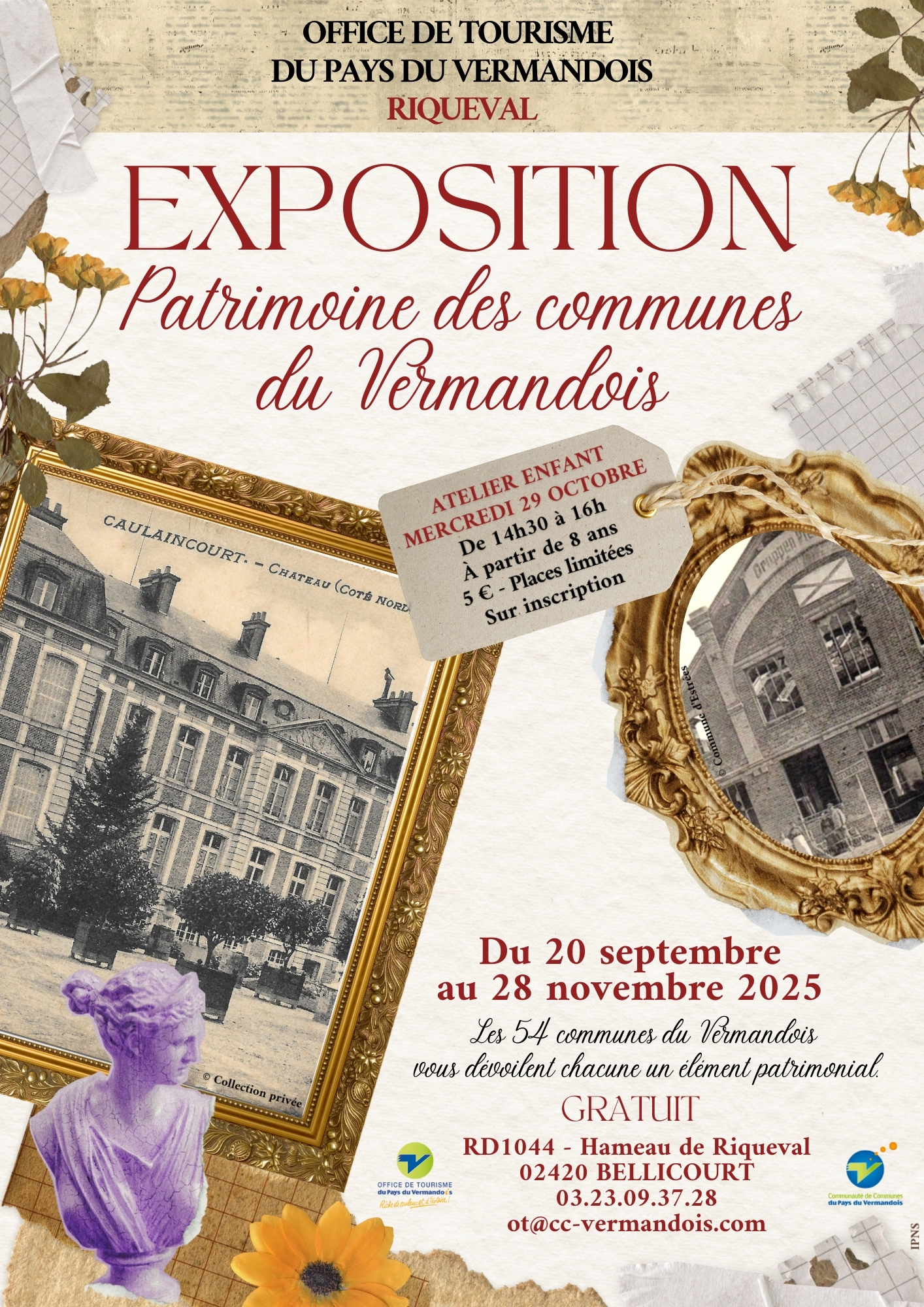 Exposition "Patrimoine des communes du Vermandois"